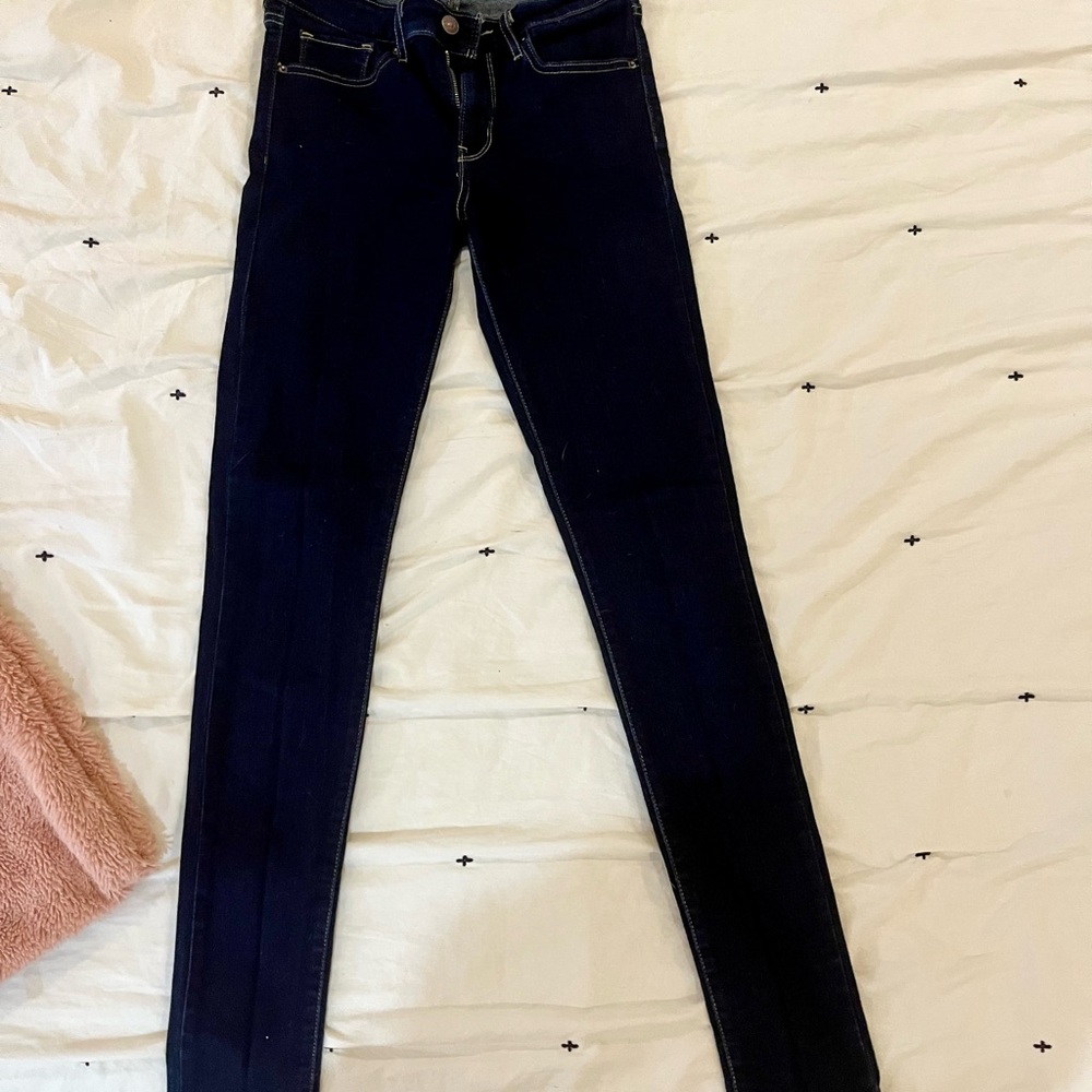 Levi's Women's Deep Indigo Skinny Jeans